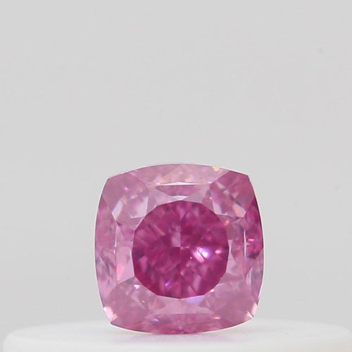GIA 彩鑽 粉紅鑽 0.18ct Fancy Vivid Purplish Pink