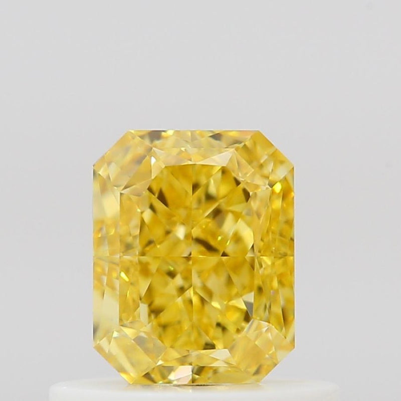 GIA 彩鑽 黃鑽 0.61ct Fancy Vivid Yellow