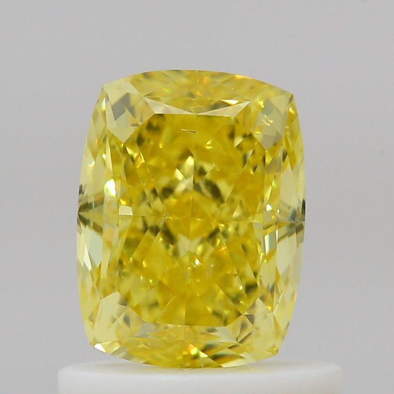 GIA 彩鑽 黃鑽 1.01ct Fancy Vivid Yellow