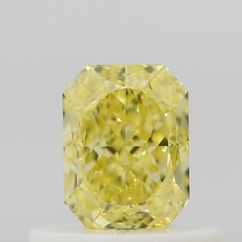 GIA 彩鑽 黃鑽 0.5ct Fancy Intense Yellow