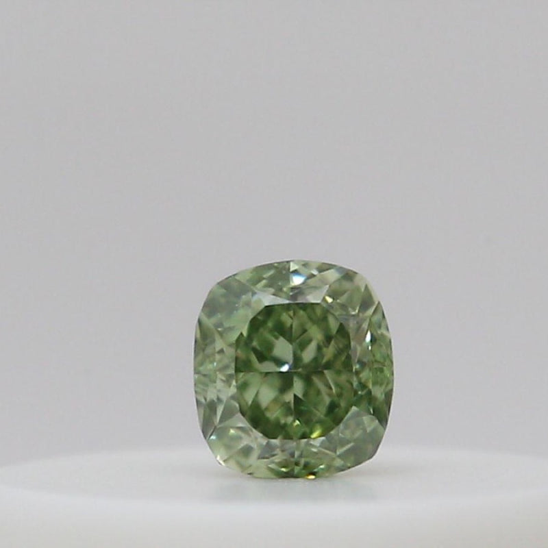 GIA 彩鑽 綠鑽 0.05ct Fancy Intense Green