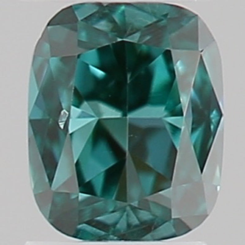 GIA 彩鑽 綠鑽 0.05ct Fancy Deep Bluish Green