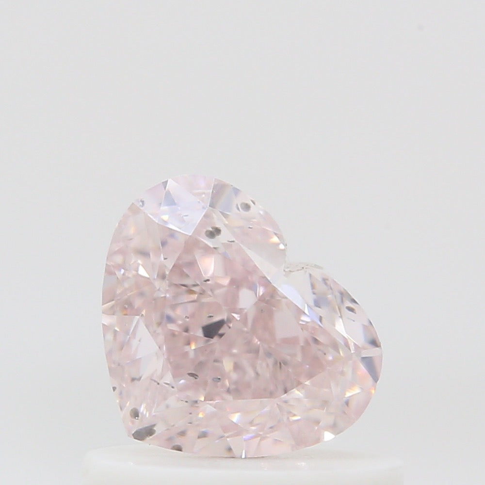 GIA 彩鑽 粉紅鑽 0.72ct Fancy Light Pink