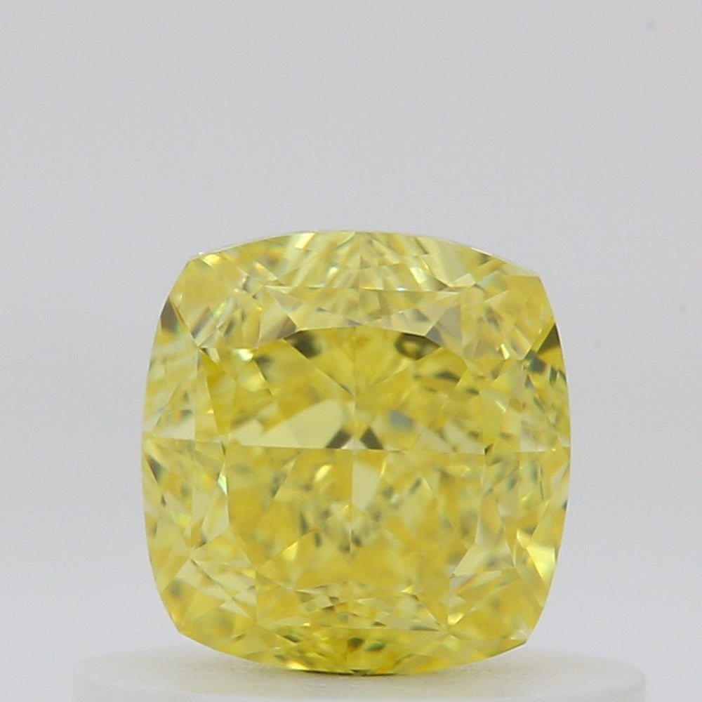 GIA 彩鑽 黃鑽 0.63ct Fancy Vivid Yellow