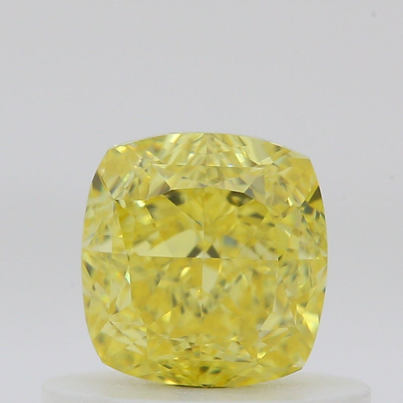 GIA 彩鑽 黃鑽 0.63ct Fancy Vivid Yellow