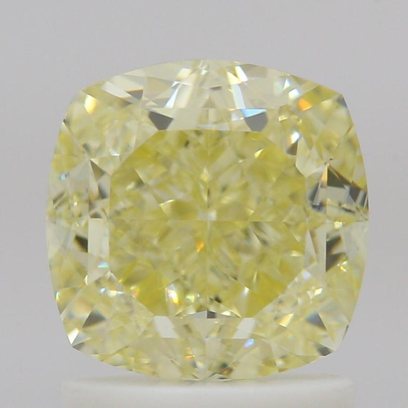 GIA 彩鑽 黃鑽 1.78ct Fancy Light Yellow