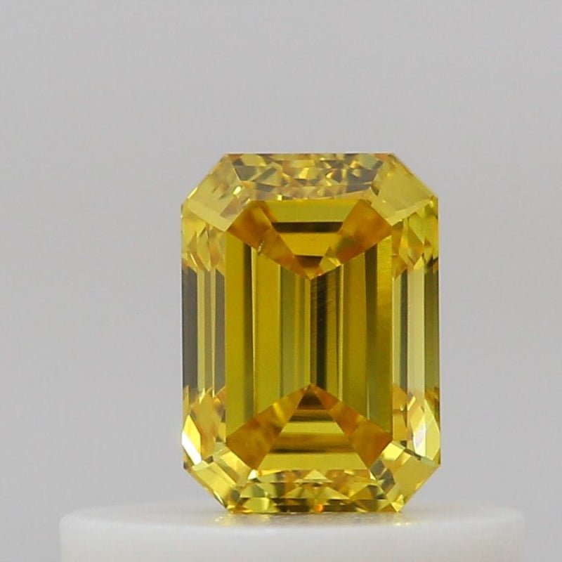 GIA 彩鑽 黃鑽 0.36ct Fancy Vivid Yellow