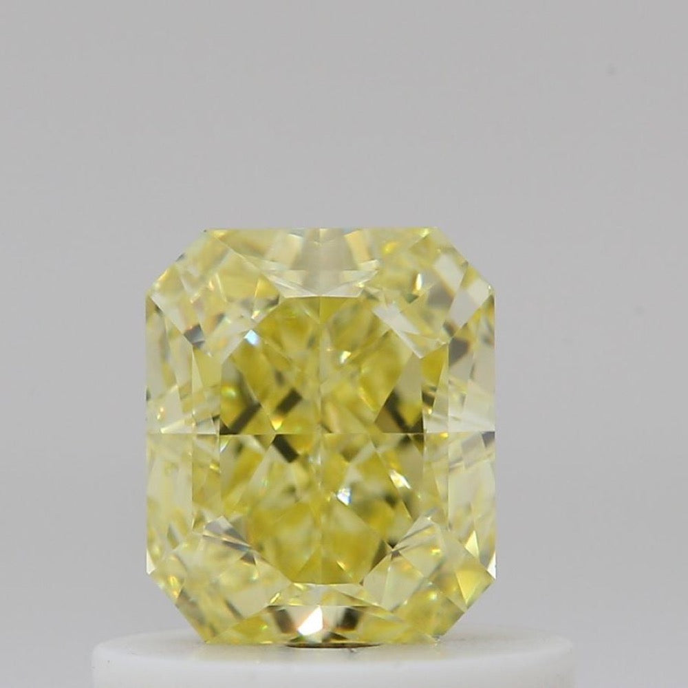GIA 彩鑽 黃鑽 0.63ct Fancy Intense Yellow