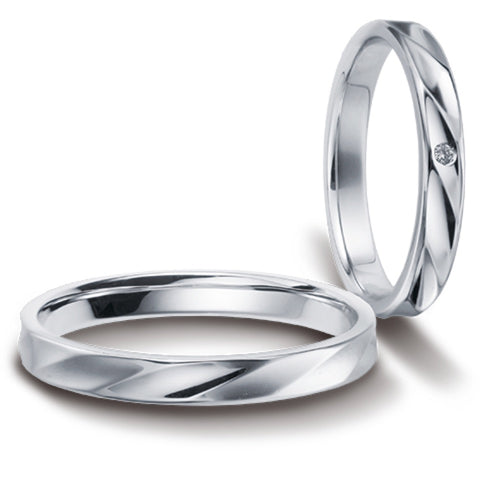 Timeless Ones Wedding Band Pair 05