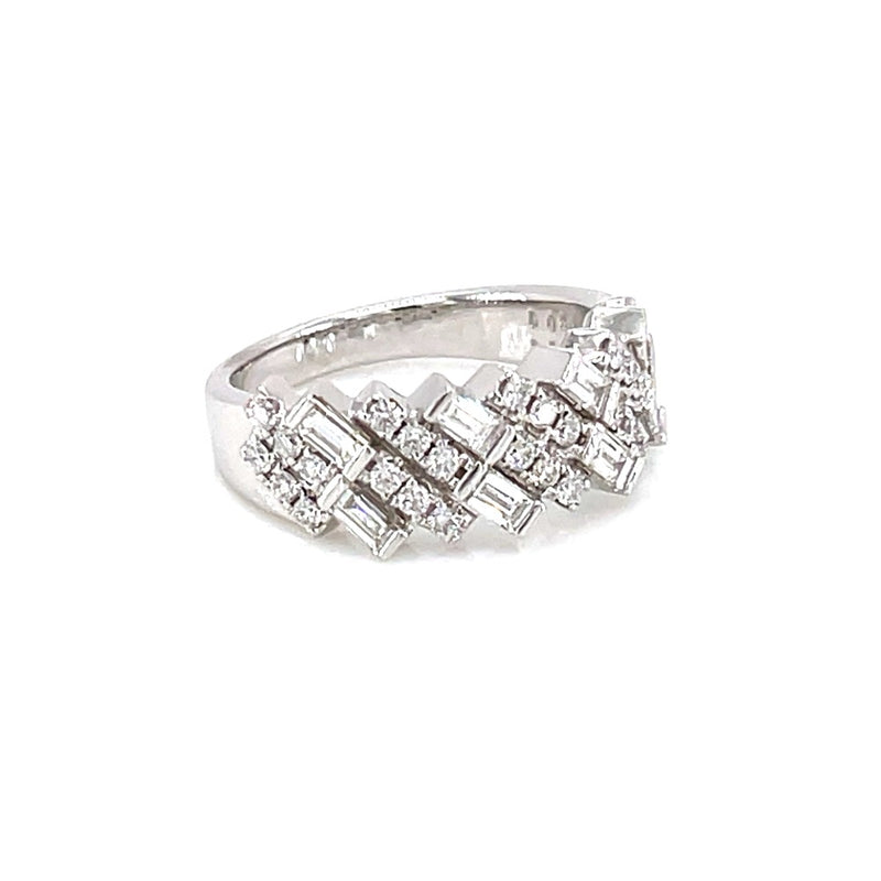 18K White Gold 0.50ct Diamond Ring