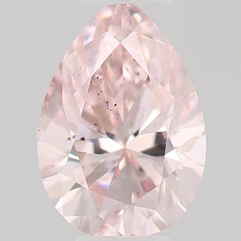 GIA 彩鑽 粉紅鑽 0.18ct Fancy Light Pink