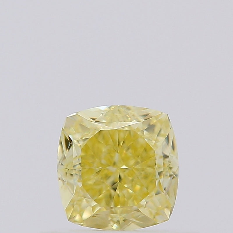 GIA 彩鑽 黃鑽 0.6ct Fancy Intense Yellow