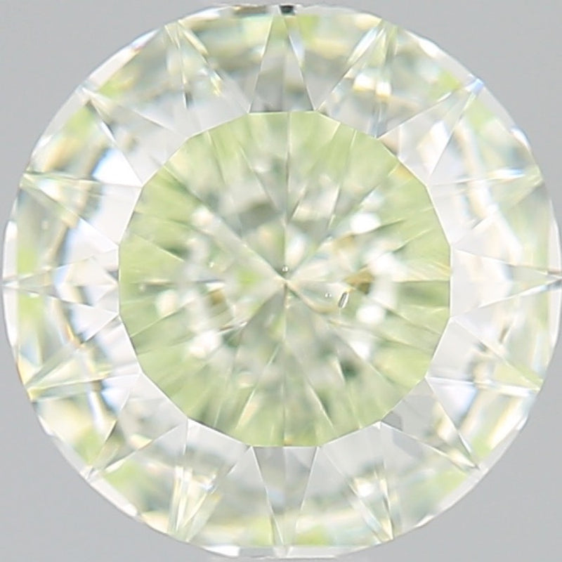 GIA 彩鑽 綠鑽 1.32ct Light Yellow-green