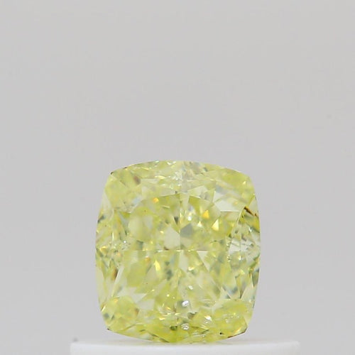 GIA 彩鑽 黃鑽 0.59ct Fancy Greenish Yellow