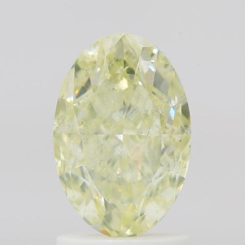 GIA 彩鑽 黃鑽 2.02ct Light Green-yellow