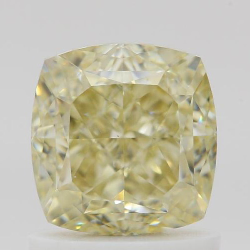 GIA 彩鑽 黃鑽 1.31ct Fancy Light Brownish Yellow