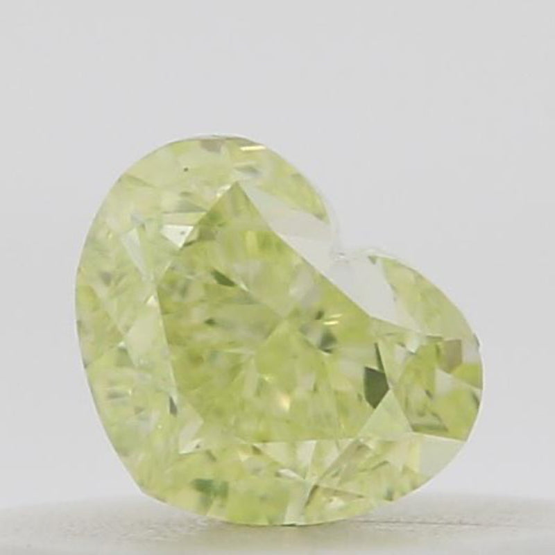 GIA 彩鑽 黃鑽 0.25ct Fancy Green-yellow