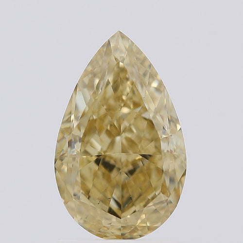 GIA 彩鑽 黃鑽 2.01ct Fancy Brownish Yellow