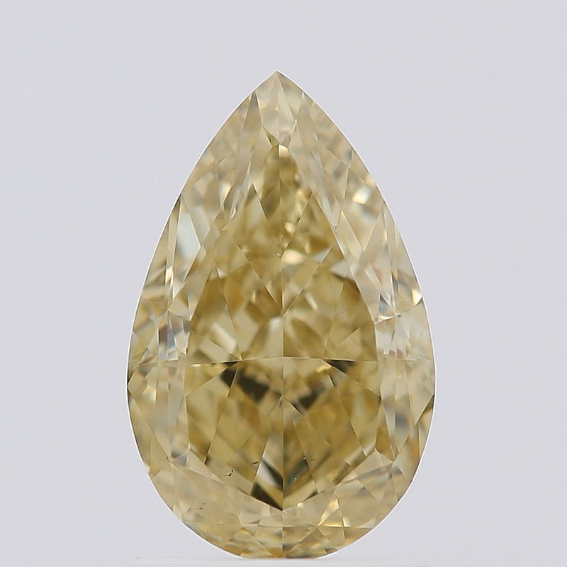 GIA 彩鑽 黃鑽 2.01ct Fancy Brownish Yellow