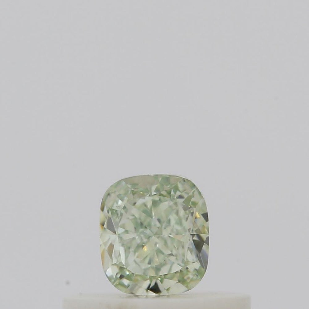 GIA 彩鑽 綠鑽 0.27ct Fancy Light Yellowish Green