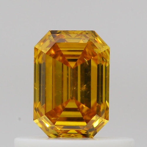GIA Fancy Colour Diamond 0.51ct Fancy Deep Orange-yellow