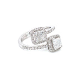 18K White Gold 0.77ct Diamond Ring