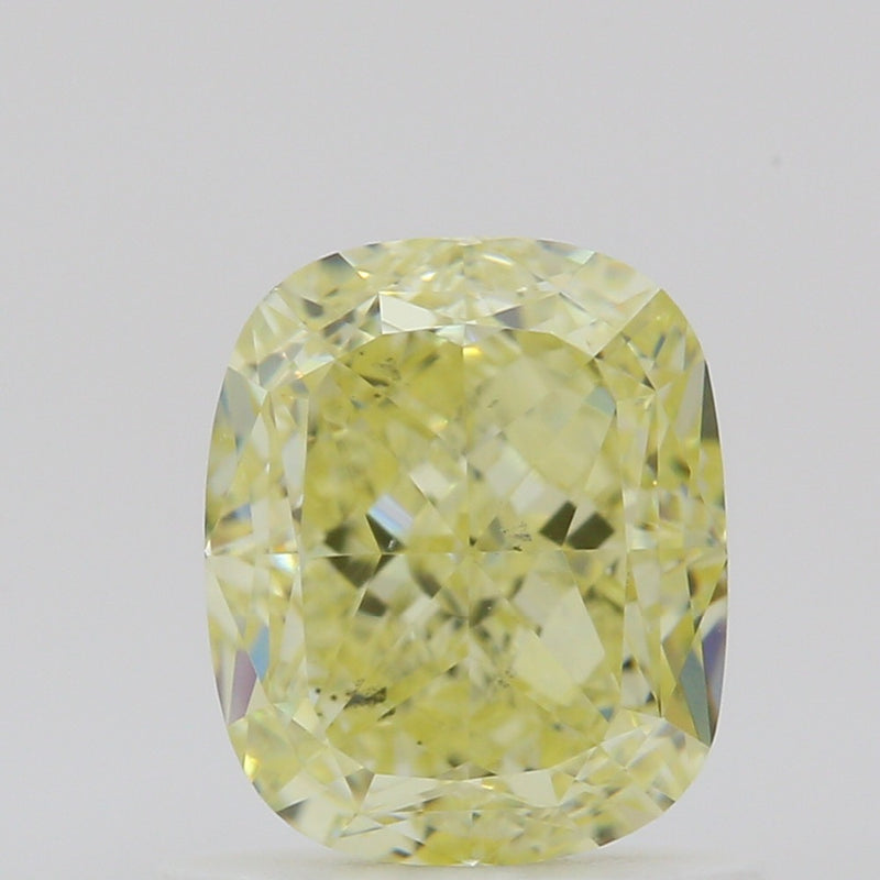GIA 彩鑽 黃鑽 1.09ct Fancy Light Yellow
