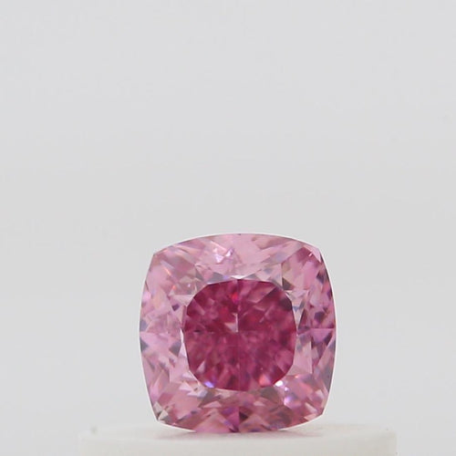 GIA 彩鑽 粉紅鑽 0.32ct Fancy Vivid Purplish Pink