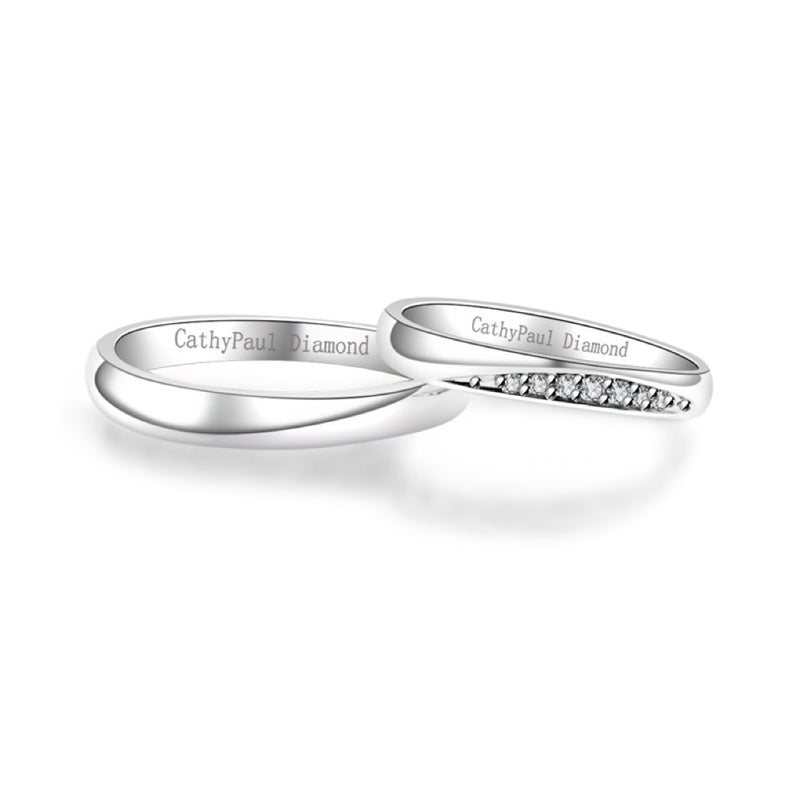 Feerie Porte 結婚對戒 FP934-