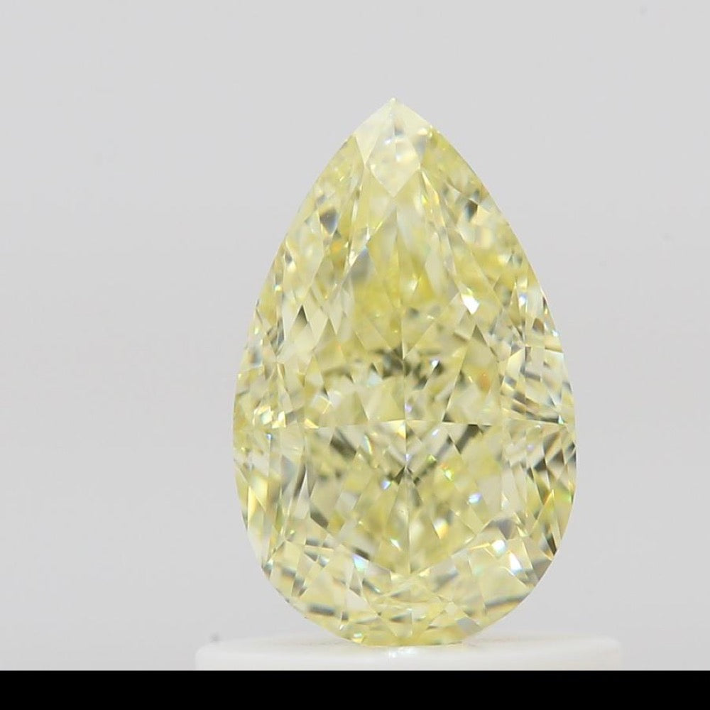 GIA 天然鑽石 梨形 1.01ct Y-Z VVS2