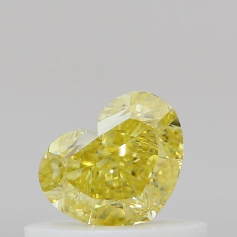 GIA 彩鑽 黃鑽 0.5ct Fancy Intense Yellow