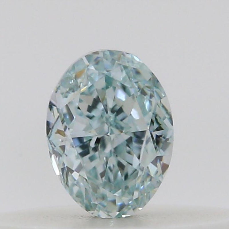 GIA 彩鑽 綠鑽 0.18ct Fancy Blue-green