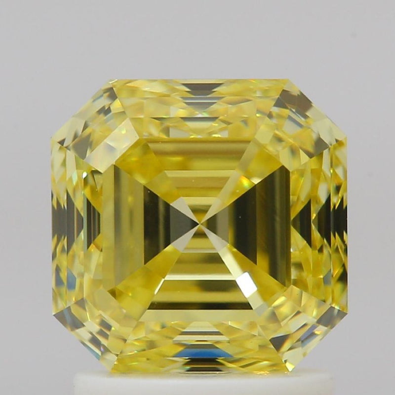 GIA 彩鑽 黃鑽 2.01ct Fancy Intense Yellow