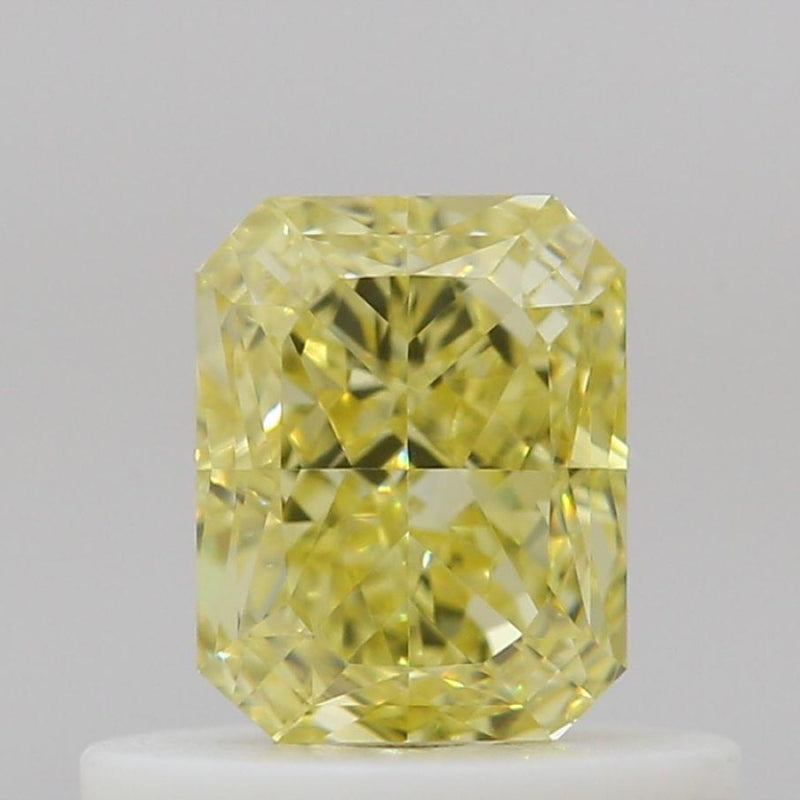 GIA 彩鑽 黃鑽 0.51ct Fancy Intense Yellow