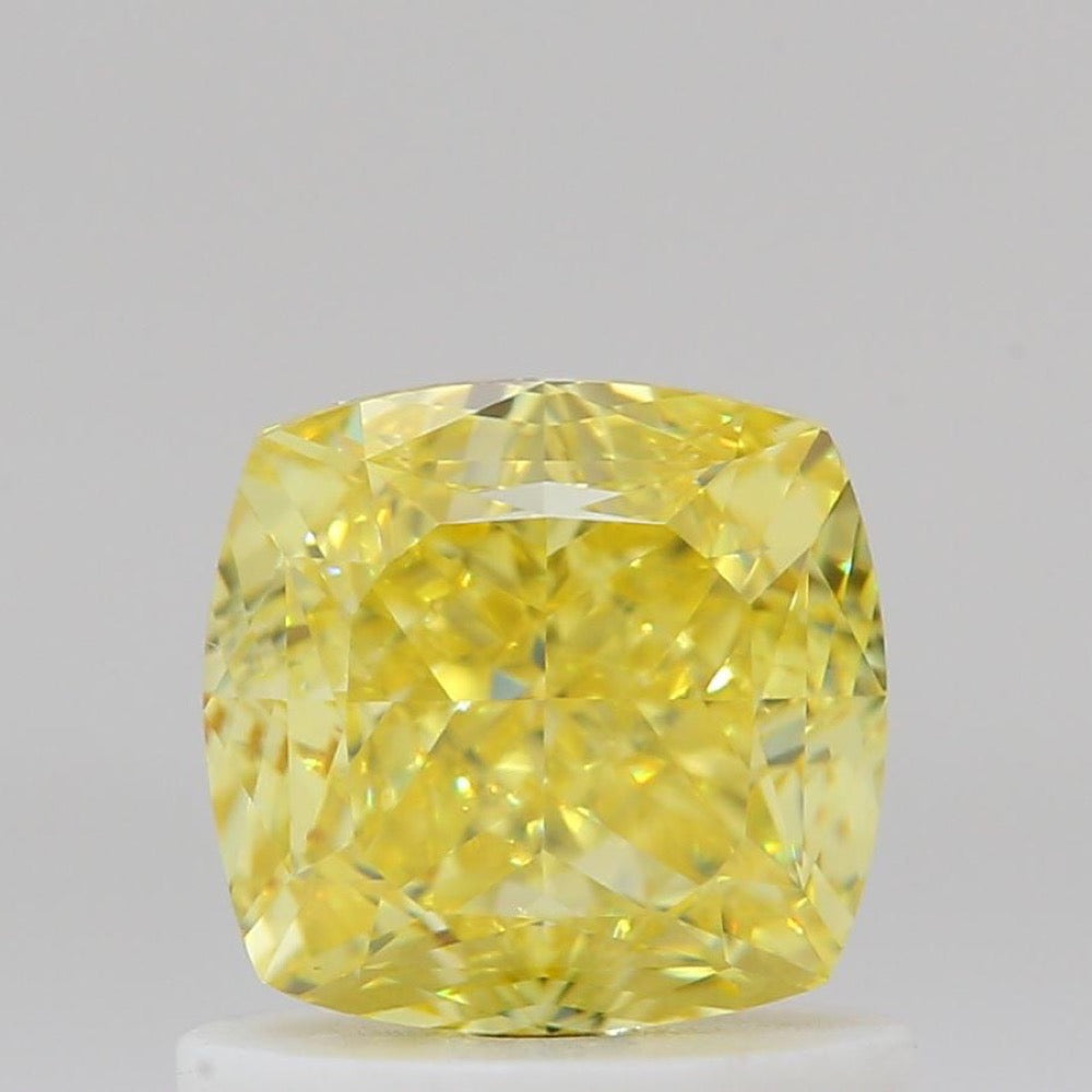 GIA 彩鑽 黃鑽 1.01ct Fancy Intense Yellow