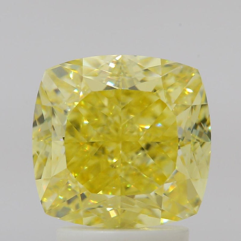 GIA 彩鑽 黃鑽 3.11ct Fancy Intense Yellow