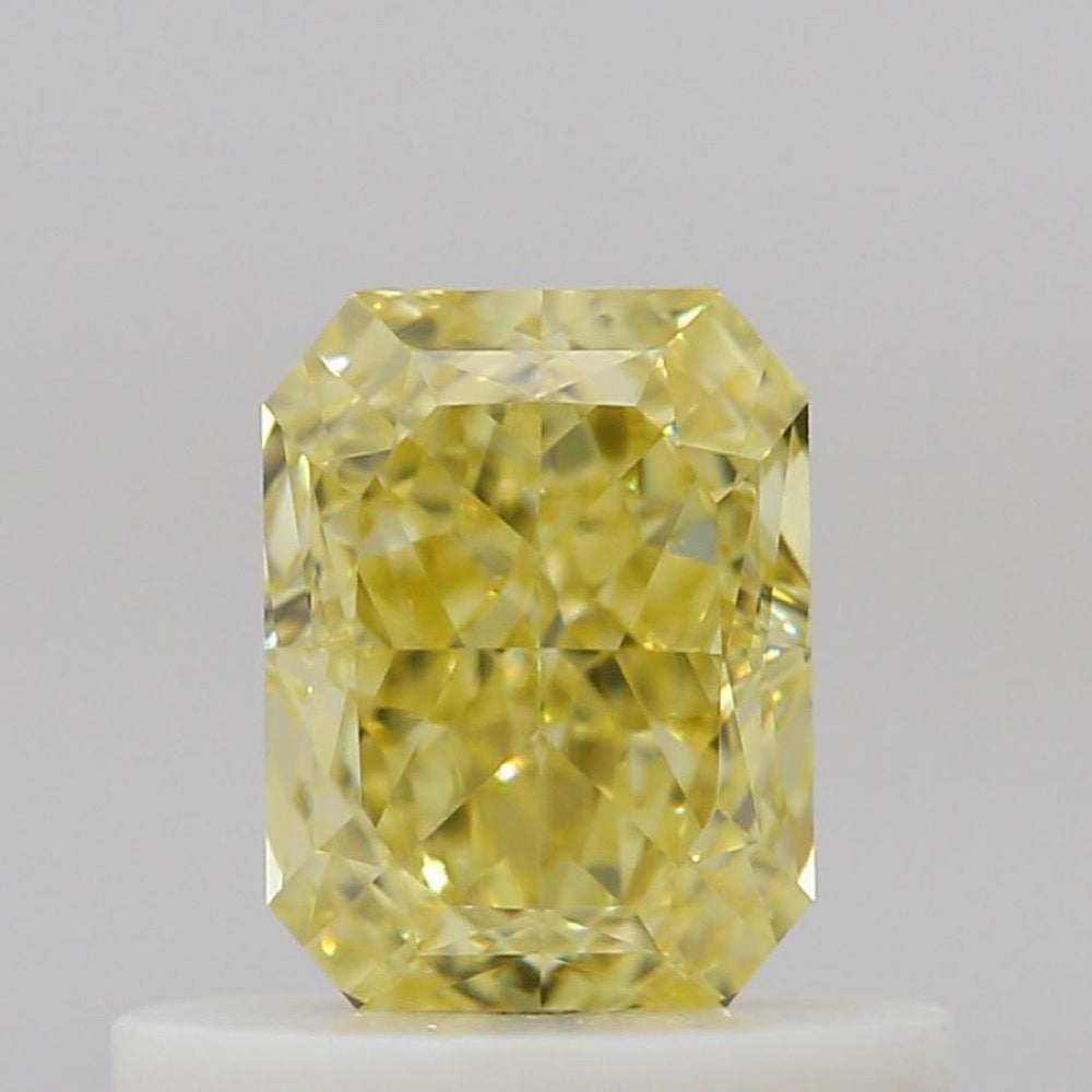 GIA 彩鑽 黃鑽 0.5ct Fancy Intense Yellow