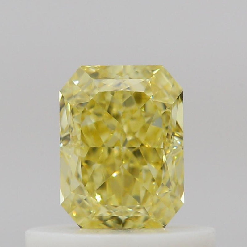 GIA 彩鑽 黃鑽 0.5ct Fancy Intense Yellow
