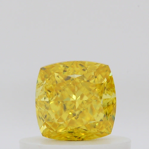 GIA 彩鑽 黃鑽 0.54ct Fancy Vivid Yellow