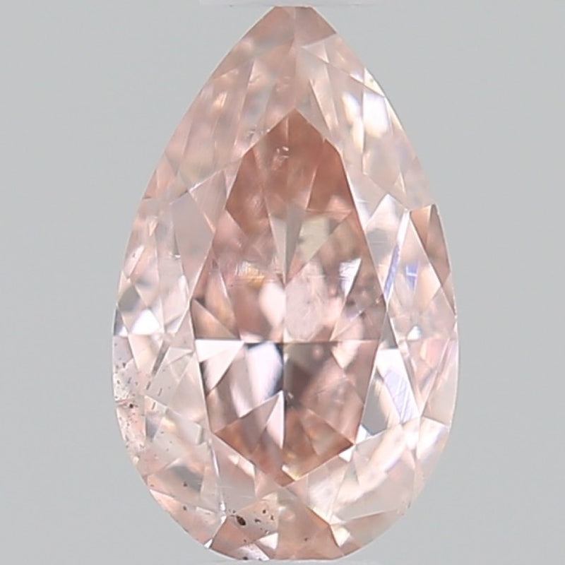 GIA 彩鑽 粉紅鑽 0.4ct Fancy Brownish Orangy Pink