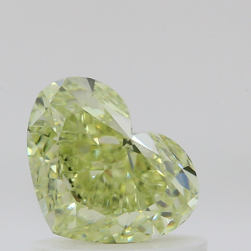 GIA 彩鑽 黃鑽 0.92ct Fancy Green-yellow