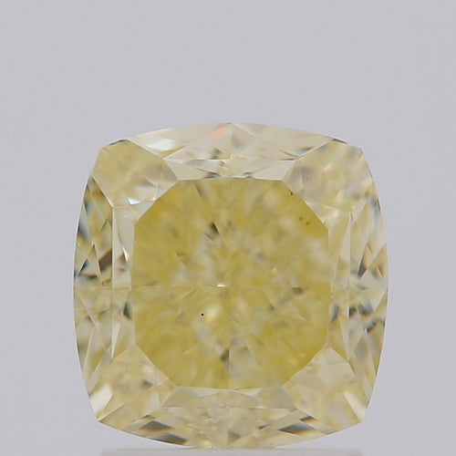 GIA 彩鑽 黃鑽 2.52ct Fancy Light Yellow