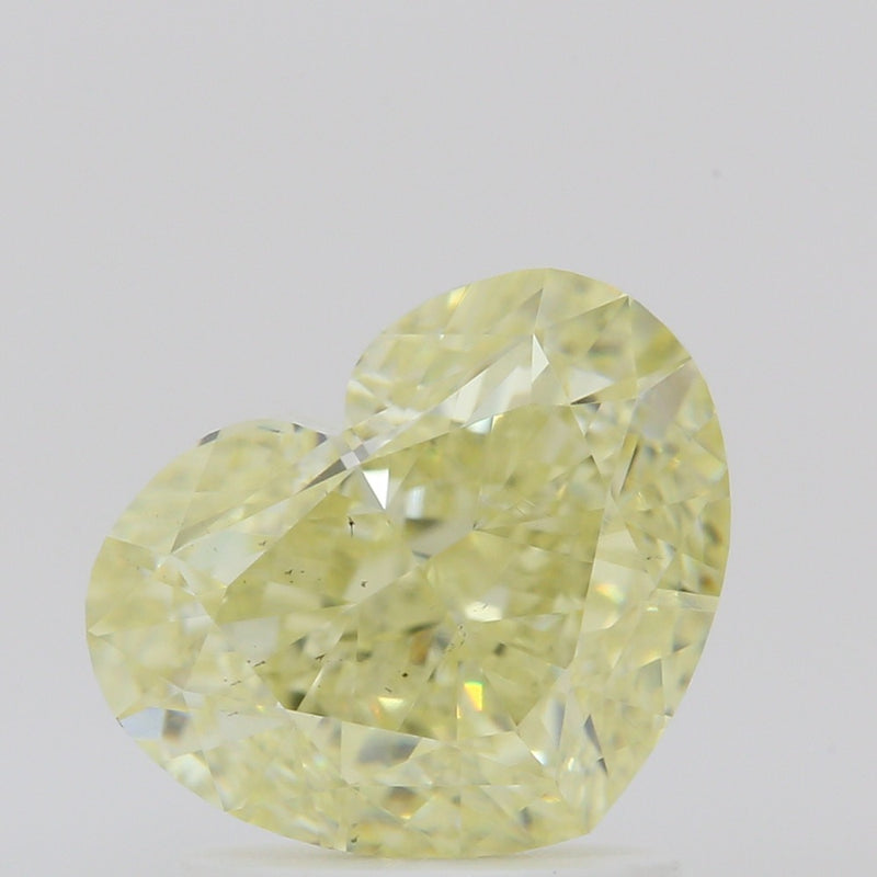 GIA 彩鑽 黃鑽 2.13ct Fancy Light Yellow