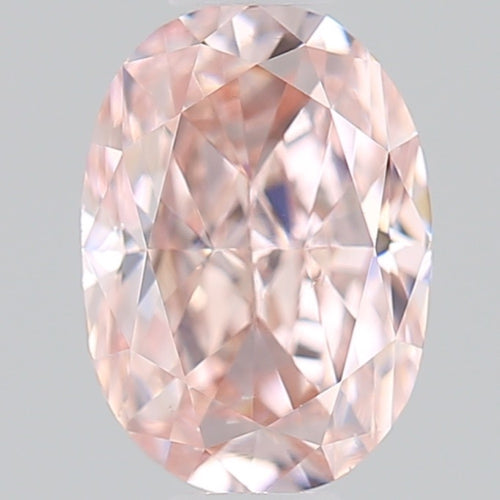 GIA Fancy Colour Diamond 0.5ct Fancy Orangy Pink