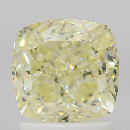 GIA Natural Diamond Cushion 2.02ct Y-Z VVS2