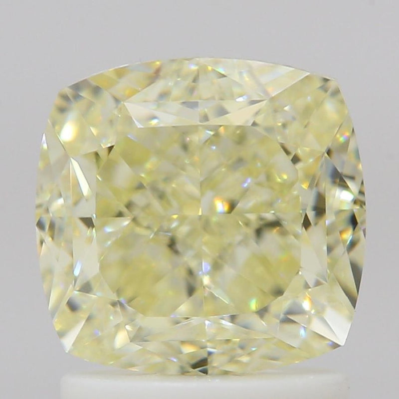 GIA Natural Diamond Cushion 2.02ct Y-Z VVS2