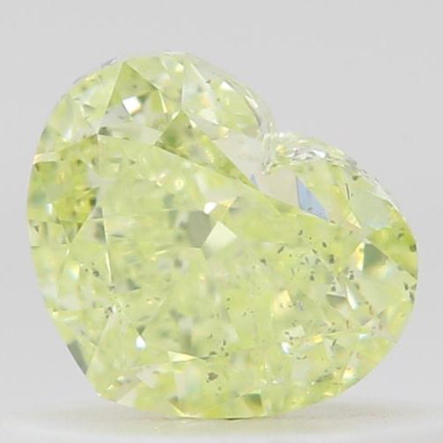 GIA 彩鑽 黃鑽 0.6ct Fancy Green-yellow