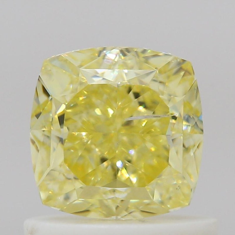GIA 彩鑽 黃鑽 1.02ct Fancy Yellow