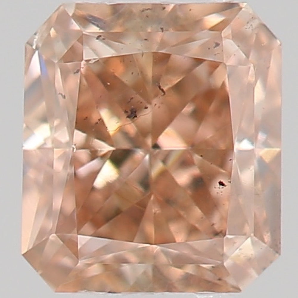 GIA 彩鑽 粉紅鑽 0.21ct Fancy Brown-pink