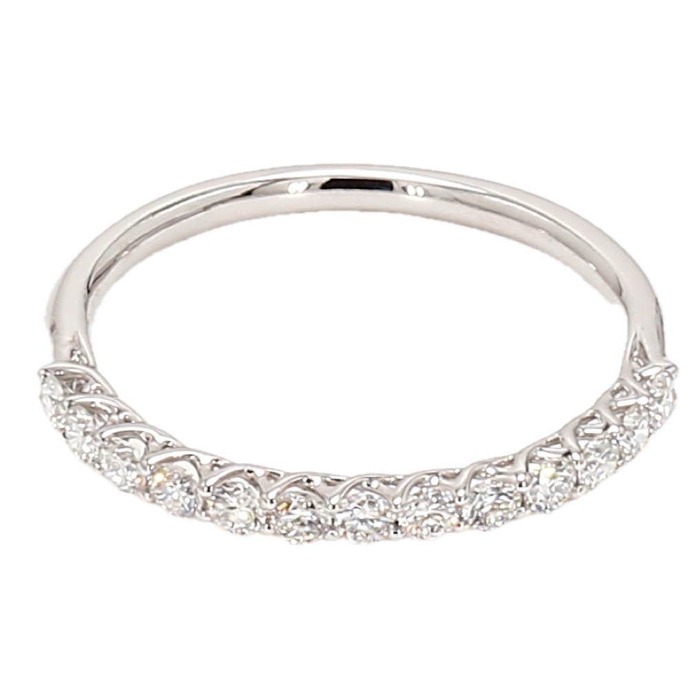 18K White Gold Diamond Ring